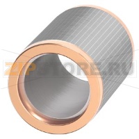 SIMOTICS М-1FE2 Встроенный асинхронный двигатель отдельного компонента статора, воды охлаждения, IP00 8-полюсный, соединение звездой PN = 45 кВт, NN = 750 оборотов в минуту MN = 573 нм, Nmax = 6000 оборотов в минуту IN = 125 A Температурный датчик Pt1000