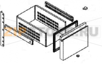 Drawer replacement unit 1/2 inf Sagi KTIB2   Drawer replacement unit 1/2 inf Sagi KTIB2Запчасть на 