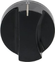 KNOB SAMET TYPE BLACK ø 46 mm