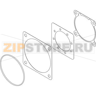 Комплект уплотнений Festo EADS-F-D100-120G 