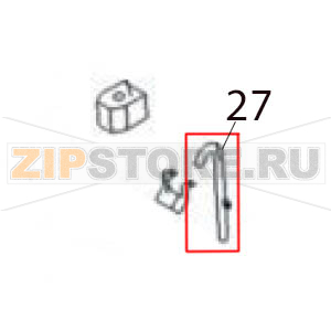 Water pipe Hurakan HKN-IMF18 Water pipe Hurakan HKN-IMF18Запчасть на деталировке под номером: 27