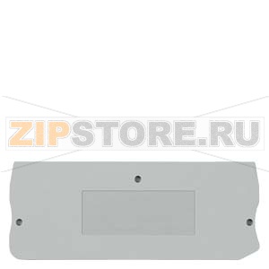 COVERS ДЛЯ ISULATING КЛЕММАS КЛЕММА РАЗМЕР 2,5 MM2 ШИРИНА 5,2 MM COLOUR GREY CLAMPING POINTS 3 Siemens 8WH9000-3SD00 