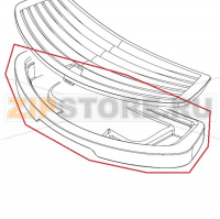 Carbona drip tray V2 P0053 Saeco Talea Giro