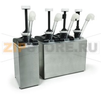 TOPPING PUMP KIT, DOUBLE, 9”W X 7-1/2”D