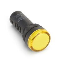 Лампа сигнальная 110 В, 22 мм, IP40, желтая Chint ND16-22D/2