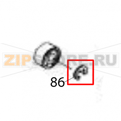 E Snap ring Sato M84Pro E Snap ring Sato M84ProЗапчасть на деталировке под номером: 86Название запчасти на английском языке: E Snap ring Sato M84Pro.
