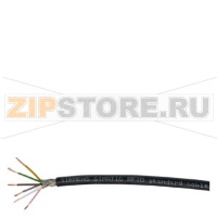 Терминальный кабель без раъемов для соед RFID c-мы и ASM, длина 800 м. Siemens 6GT2090-4AT80