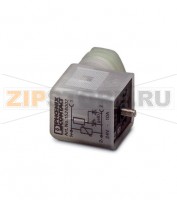 Штекер для электромагнитного клапана Phoenix Contact SACC-V-3CON-PG9/B-1L-SV 24V