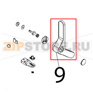 Maniglia Angelo Po FX201G3 Maniglia Angelo Po FX201G3Запчасть на деталировке под номером: 9