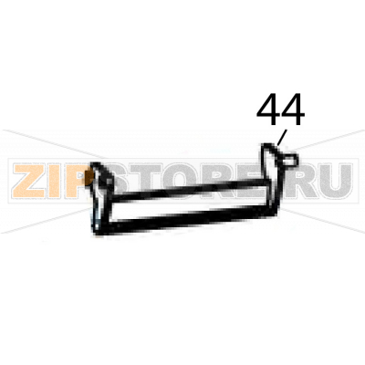 Label path plate Godex RT230i Label path plate Godex RT230iЗапчасть на деталировке под номером: 44Название запчасти Godex на английском языке: Label path plate RT230i.
