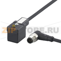 Кабель джамперный с разъемом для клапана IFM E10819