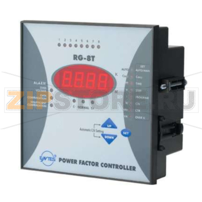 Контроллер коэффициента мощности однофазный, 8 ступеней Entes RG-8T 
