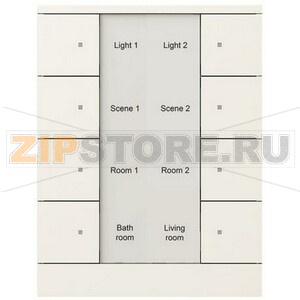 Элемент управления, 8-клавишный, SB/U8.0.1-884, белый ABB 2CKA006330A0072 