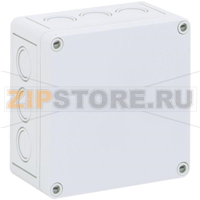Корпус 130x130x75 мм, материал: поликарбонат, серый, 1 шт Spelsberg TK PC 1313-7-m 