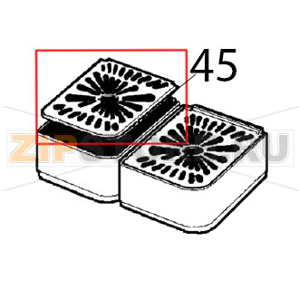 Drip tray cover Ugolini Arctic Compact 8/4 Drip tray cover Ugolini Arctic Compact 8/4Запчасть на деталировке под номером: 45