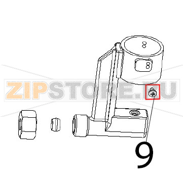 Vite TCB aut. 3.5x9.5 cross. Angelo Po 1G1FA0G Vite TCB aut. 3.5x9.5 cross. Angelo Po 1G1FA0GЗапчасть на деталировке под номером: 9
