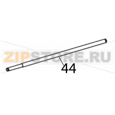 Print frame roller Godex EZ-1305 Print frame roller Godex EZ-1305Запчасть на деталировке под номером: 44Название запчасти Godex на английском языке: Print frame roller EZ-1305.