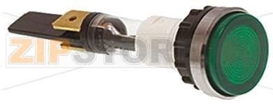 ЗЕЛЕНАЯ ИНДИКАТОРНАЯ ЛАМПОЧКА 24В 
