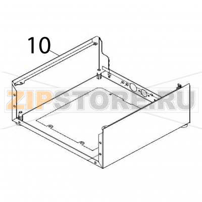 Welded base Fagor CO-402 COLD B DD Welded base Fagor CO-402 COLD B DDЗапчасть на деталировке под номером: 10Название запчасти Fagor на английском языке: Welded base CO-402 COLD B DD.