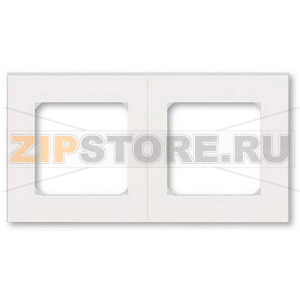 Рамка двухместная, жемчуг/ледяной ABB 2CHH015020A6068 