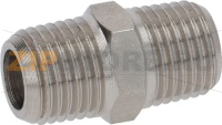 FITTING ø 1/4 M-1/4 M NICKEL-PLATED GR