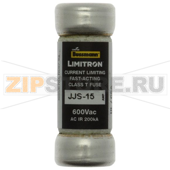 Предохранитель, 15 A, AC 600 В, 200 кА, 14x38 мм, T, UL, сверхбыстрый Eaton TRON FAST ACTING FUSE 