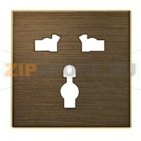 Накладка для розетки, античная латунь ABB 2CLA853900A1201