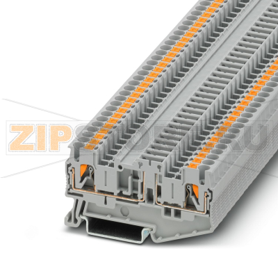 Клемма Push-in, серая CHIKU RPV 2,5-TGB 