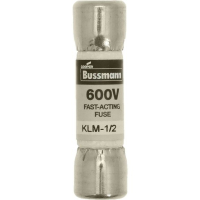 Предохранитель, 0.5 A, AC 600 В, DC 600 В, 10x38 мм, UL, CSA Eaton LIMITRON FAST ACTING FUSE