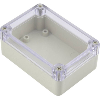 Корпус универсальный 192x188x100 мм, пластиковый, светло-серый, 1 шт TRU Components TC-6649476
