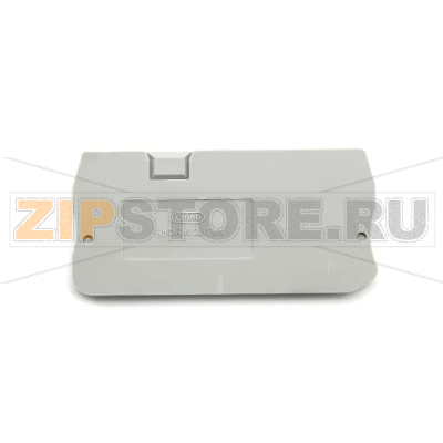 Пластина торцевая 2.2 мм, серая CHIKU D-RNS 2,5-TWIN 