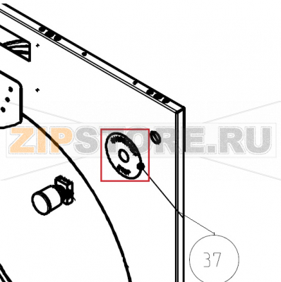 Disco emergenza Imesa LM 23              Disco emergenza Imesa LM 23Запчасть на сборочном чертеже под номером: 37Название запчасти на итальянском языке: Disco emergenza Imesa LM 23