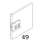 Fianco DX 6T con piastra hi-tech sensitive Piron PF1006_PI1