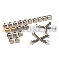 Перемычка винтовая, серебристая CHIKU FBI 10-20