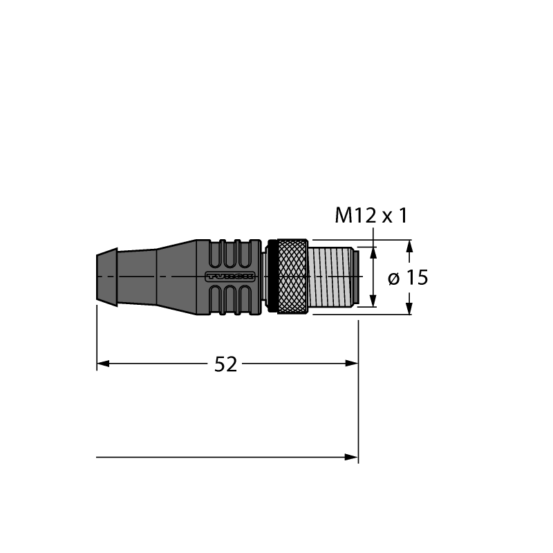 Кабель Turck HT-WAK4.5-2-HT-WAS4.5/S2430 