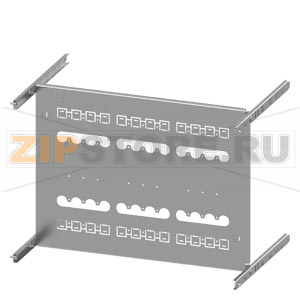 SIVACON S4 EBS SENTRON 3VA 3VA20 (100 A) 3-pole Upright mounting position Fixed mounting Number of switches 3 Height 400 mm Width 600 mm Branch height 450, 550mm Siemens 8PQ6000-8BA37 
