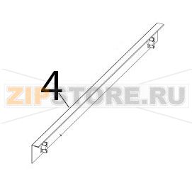 Fermo registrabile Zanolli Synthesis 11/65 VE Fermo registrabile Zanolli Synthesis 11/65 VEЗапчасть на деталировке под номером: 4