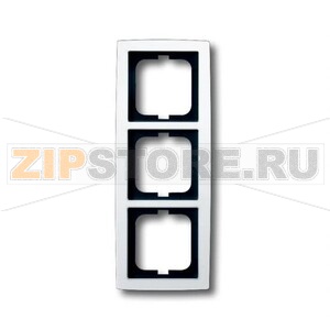 Рамка трехместная, альпийский белый ABB 2CKA001754A4541 