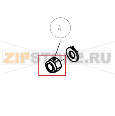 Dado autobloccante M5 Zn UNI 7473 Imesa LM 23                              Dado autobloccante M5 Zn UNI 7473 Imesa LM 23Запчасть на сборочном чертеже под номером: 4Название запчасти на итальянском языке: Dado autobloccante M5 Zn UNI 7473 Imesa LM 23
