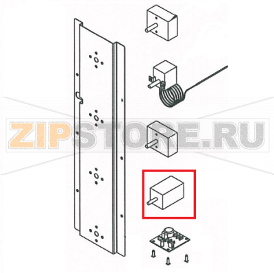 Commutatore 0-1 on-off Garbin 10M    Commutatore 0-1 on-off Garbin 10MЗапчасть на сборочном чертеже под номером: 2