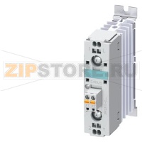 ПОЛУПРОВОДНИКОВЫЙ КОНТАКТОР 3RF2 AC51 10A 40 ГРАД. C 24-230V / 110-230VAC ПРУЖИННЫЕ ЗАЖИМЫ Siemens 3RF2310-2AA22