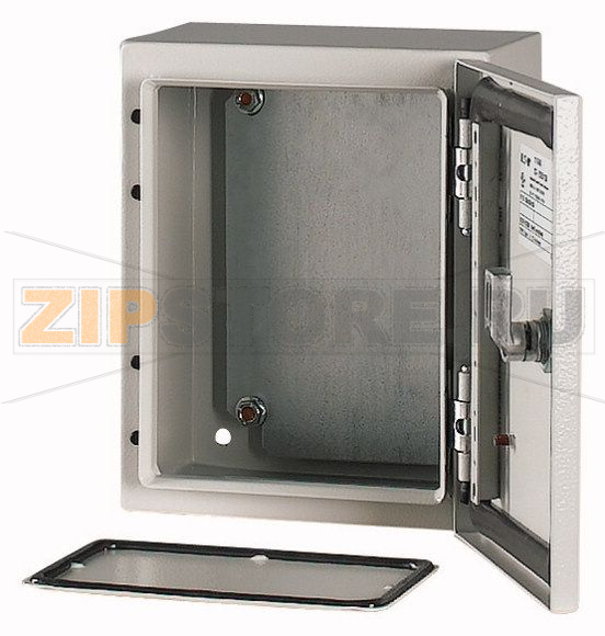 Щит металлический навесной с монтажной платой, ДхШхВ=150x200x250 мм Eaton CS-2520/150 