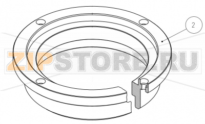 Flangia anteriore LM 14/18/23 Evolution Per tenuta frontale GW 140-GCS100 Imesa LM 23                      Flangia anteriore LM 14/18/23 Evolution Per tenuta frontale GW 140-GCS100 Imesa LM 23Запчасть на сборочном чертеже под номером: 2Название запчасти на итальянском языке: Flangia anteriore LM 14/18/23 Evolution Per tenuta frontale GW 140-GCS100 Imesa LM 23