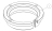 Flangia anteriore LM 14/18/23 Evolution Per tenuta frontale GW 140-GCS100 Imesa LM 23                     