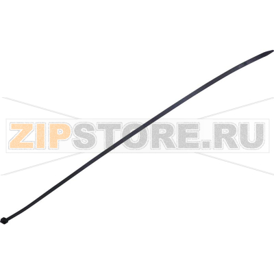 Стяжки кабельные 200 мм, черные, 100 шт TRU Components 1578016 
