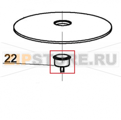 Push button switch Bartscher A150513 Push button switch Bartscher A150513Запчасть на деталировке под номером: 22Название запчасти на английском языке: Push button switch Bartscher A150513