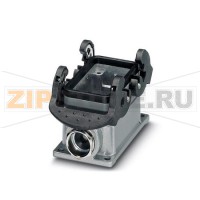 Приборный корпус с двумя защелками Phoenix Contact HC-B 10-SMQ-52/M1PG16