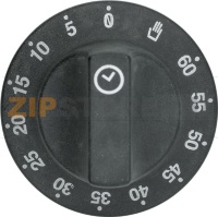 KNOB BLACK ø 60 mm 0-60&#039;