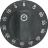 KNOB BLACK ø 60 mm 0-60&#039; - KNOB BLACK ø 60 mm 0-60&#039;