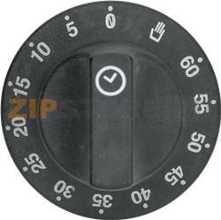 KNOB BLACK ø 60 mm 0-60&#039; 